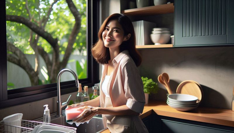 วิธีการล้างจานและภาชนะที่ถูกสุขลักษณะและรักษาสิ่งแวดล้อม