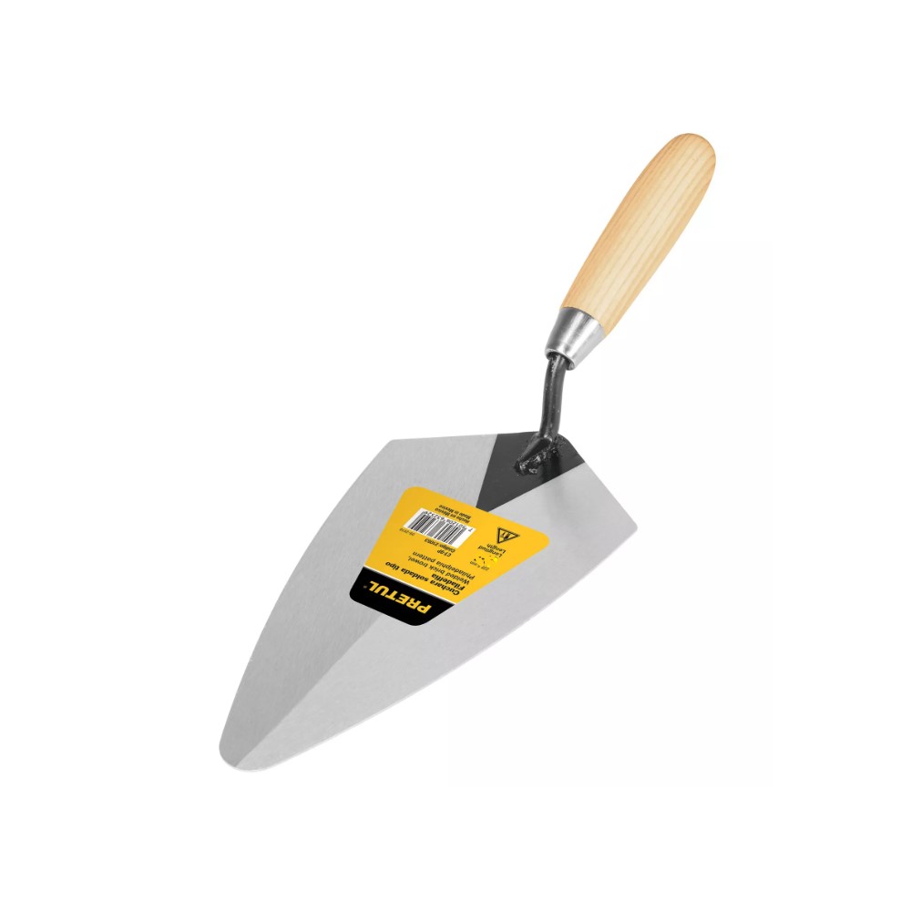 SKI - สกี จำหน่ายสินค้าหลากหลาย และคุณภาพดี | PRETUL 21054 เกียงแหลมเหล็กก่ออิฐ ด้ามไม้ 10นิ้ว (CT-10P)