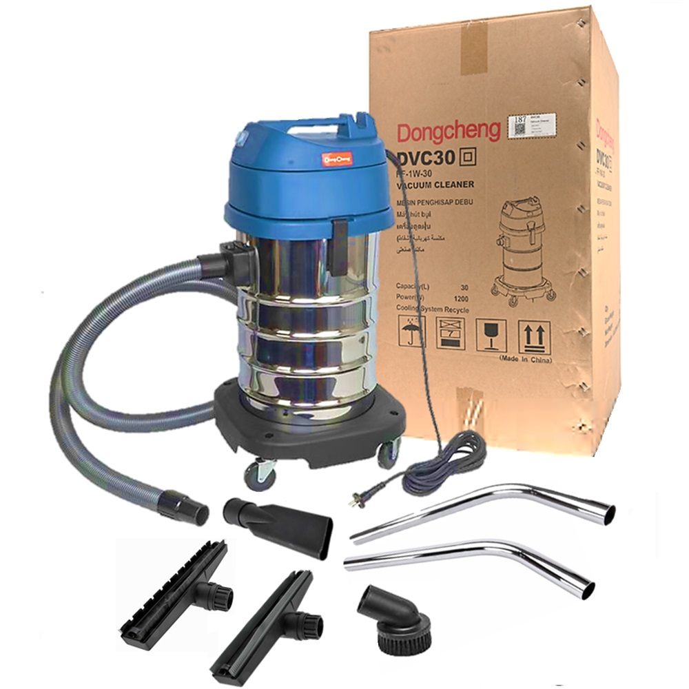 SKI - สกี จำหน่ายสินค้าหลากหลาย และคุณภาพดี | Dongcheng(DCดีจริง) DVC30 เครื่องดูดฝุ่น 30 ลิตร 1200W