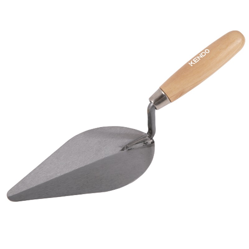 SKI - สกี จำหน่ายสินค้าหลากหลาย และคุณภาพดี | KENDO 45272  เกียงแหลม ด้ามไม้ 175mm/7นิ้ว