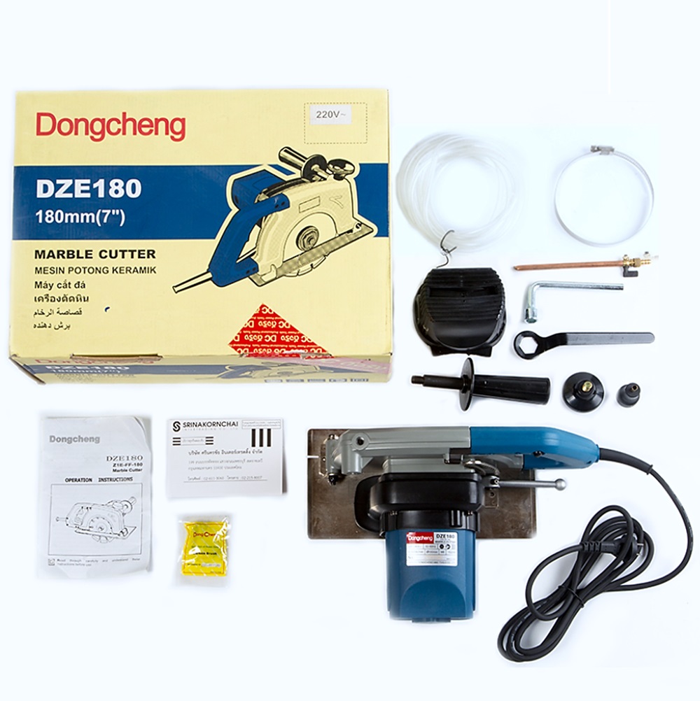Dongcheng(DCดีจริง) DZE180 เครื่องตัดหิน 180 มม. (7 นิ้ว) 1520W