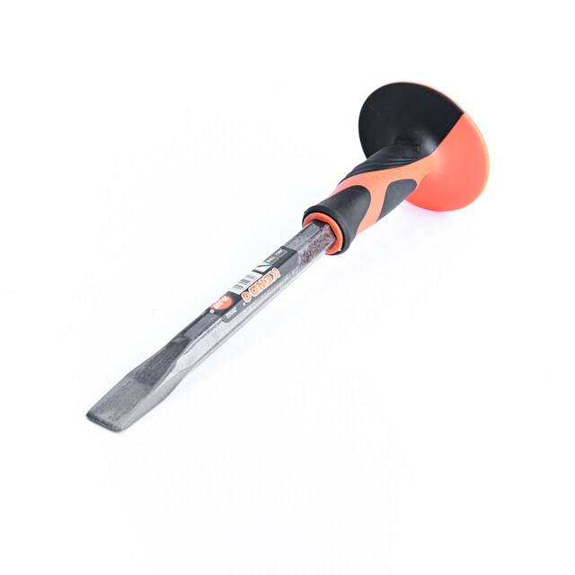 SKI - สกี จำหน่ายสินค้าหลากหลาย และคุณภาพดี | KENDO 26522 เหล็กสกัดปากแบน (ด้ามหุ้มยาง) 16x280x55 mm