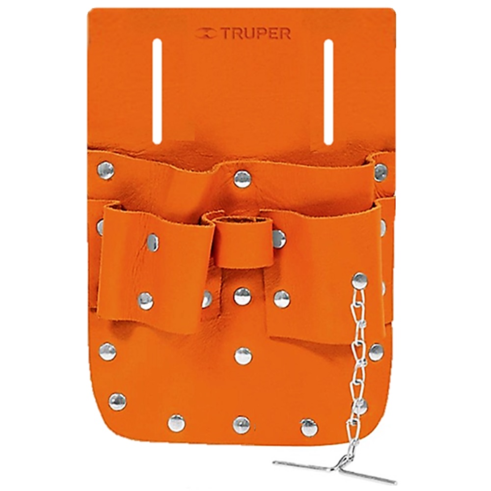 SKI - สกี จำหน่ายสินค้าหลากหลาย และคุณภาพดี | TRUPER 11515 ชุดใส่เครื่องมือ 7 กระเป๋า 8.1/4นิ้วx10นิ้ว หนา 1.9 mm (POR-HE7E) (กล่อง 4 ชิ้น)