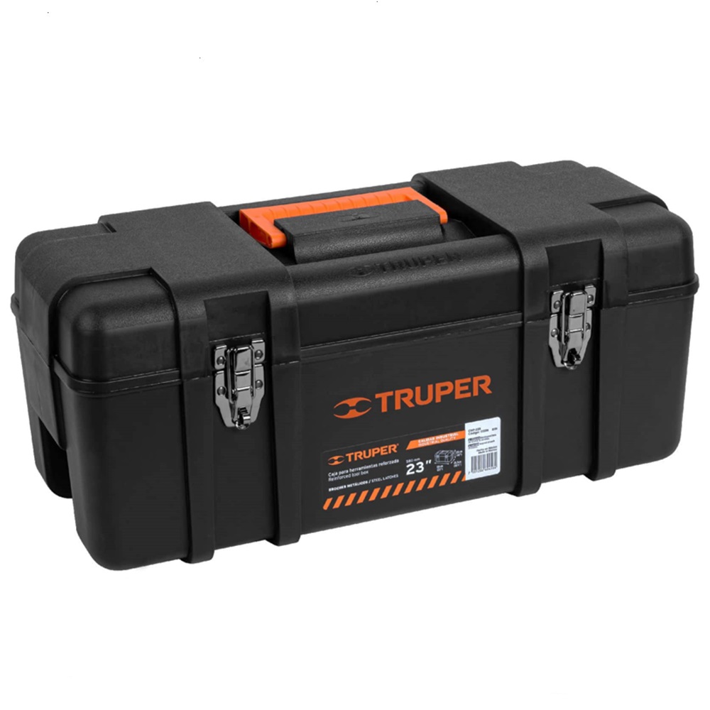 SKI - สกี จำหน่ายสินค้าหลากหลาย และคุณภาพดี | TRUPER 11506 กล่องเครื่องมือ ถาดมี 7 ช่อง 10.1/2นิ้วx23นิ้วx10นิ้ว (CHP-23X) (กล่อง 2 ชิ้น)