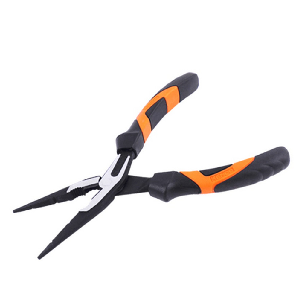 SKI - สกี จำหน่ายสินค้าหลากหลาย และคุณภาพดี | KENDO 10305 คีมปากแหลมยาว 185mm/7นิ้ว