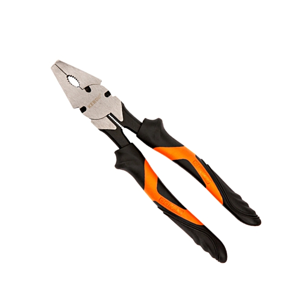 SKI - สกี จำหน่ายสินค้าหลากหลาย และคุณภาพดี | KENDO 10701 คีมปากจิ้งจก (ด้ามหุ้มยาง) ขนาด 250mm/10นิ้ว