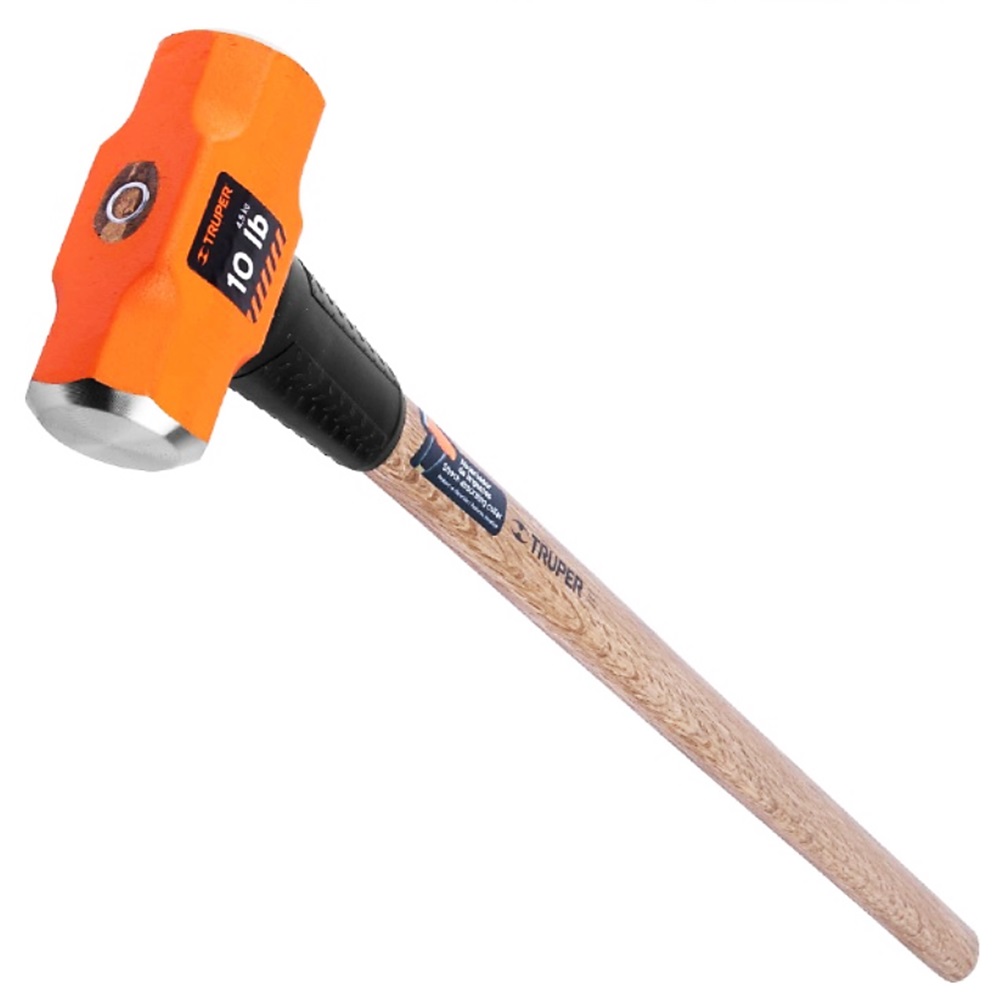 SKI - สกี จำหน่ายสินค้าหลากหลาย และคุณภาพดี | TRUPER 16512 ค้อนปอนด์ 10 ปอนด์ด้ามไม้ยาว 36 นิ้ว (MD-10M)