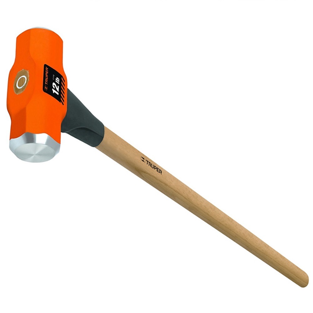 SKI - สกี จำหน่ายสินค้าหลากหลาย และคุณภาพดี | TRUPER 16513 ค้อนปอนด์ 12 ปอนด์ด้ามไม้ยาว 36 นิ้ว (MD-12M) (ราคาต่ออัน ,ในกล่องบรรจุ 2 อัน)