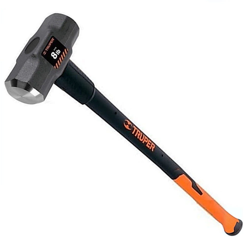 SKI - สกี จำหน่ายสินค้าหลากหลาย และคุณภาพดี | TRUPER 16538 ค้อนปอนด์  8 ปอนด์ด้ามไฟเบอร์กลาส ยาว 36 นิ้ว (MD-8F) (ราคาต่ออัน ,ในกล่องบรรจุ 2 อัน)