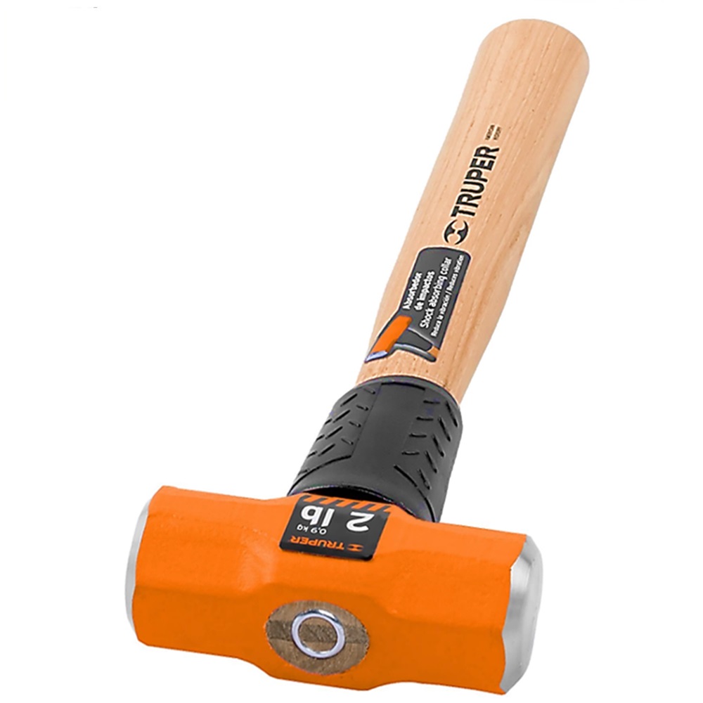 SKI - สกี จำหน่ายสินค้าหลากหลาย และคุณภาพดี | TRUPER 16506 ค้อนปอนด์ 2 ปอนด์ด้ามไม้ ยาว 12 นิ้ว (MD-2M) (ราคาต่ออัน ,ในกล่องบรรจุ 4 อัน)