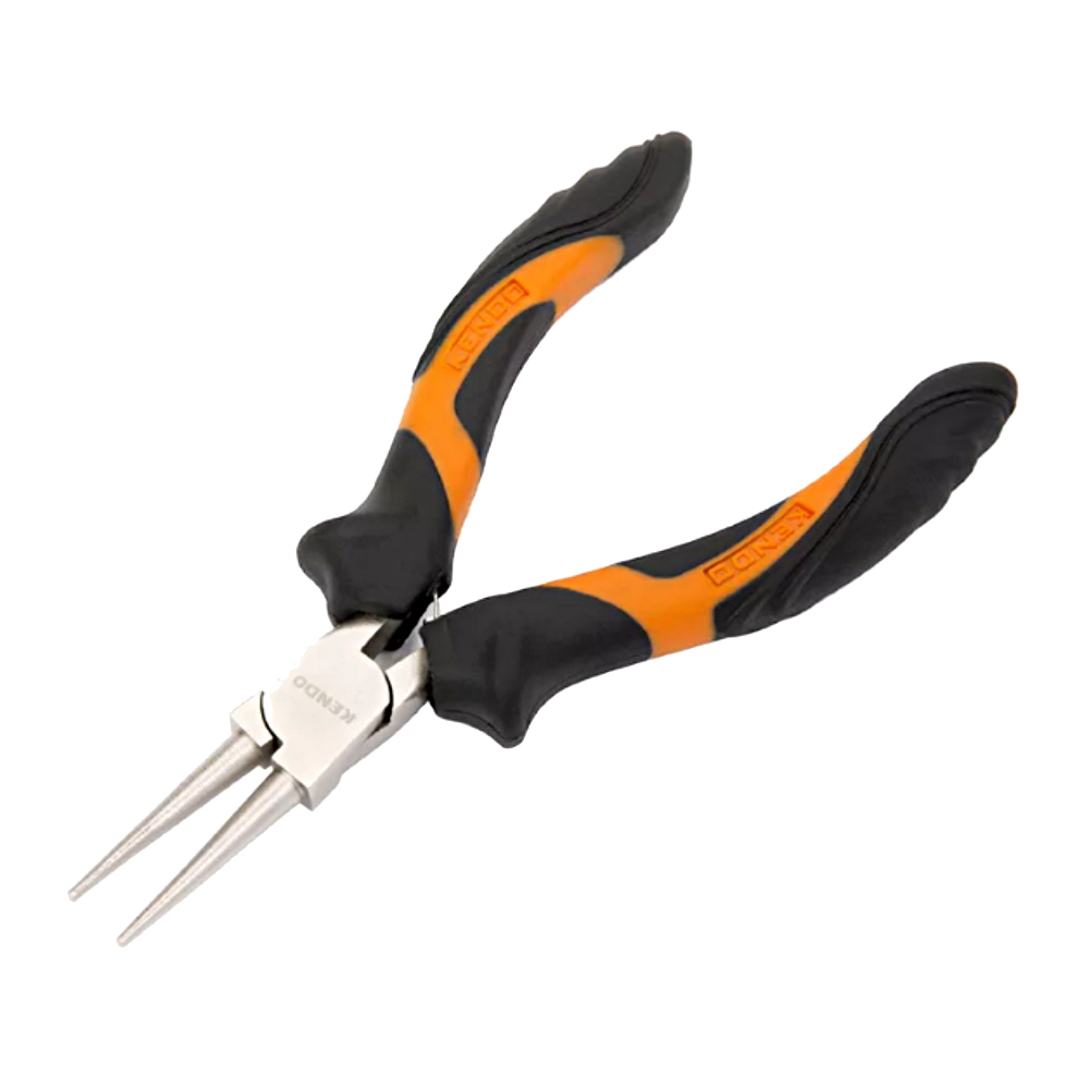 SKI - สกี จำหน่ายสินค้าหลากหลาย และคุณภาพดี | KENDO 10906 คีมปากแหลมหางหนู ขนาดเล็ก 115mm/4-1/2นิ้ว