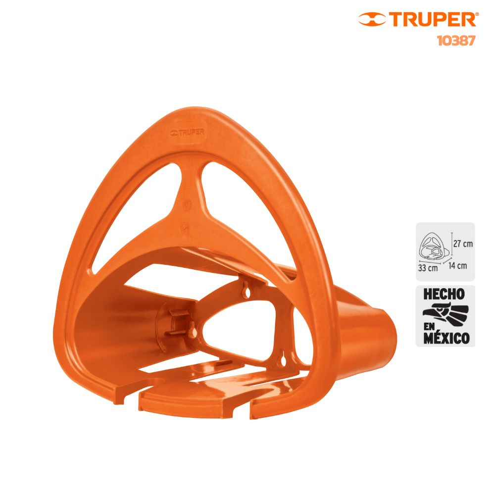 SKI - สกี จำหน่ายสินค้าหลากหลาย และคุณภาพดี | TRUPER 10387 พลาสติกม้วนสายยาง Ø1/2นิ้ว สีส้ม (GAN-MA)