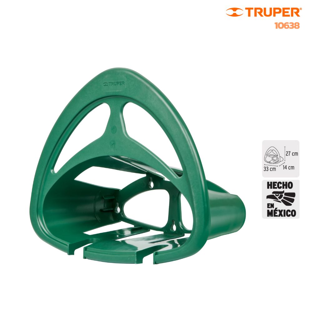 SKI - สกี จำหน่ายสินค้าหลากหลาย และคุณภาพดี | TRUPER 10638 พลาสติกม้วนสายยาง Ø1/2นิ้ว สีเขียว (GAN-MAV)