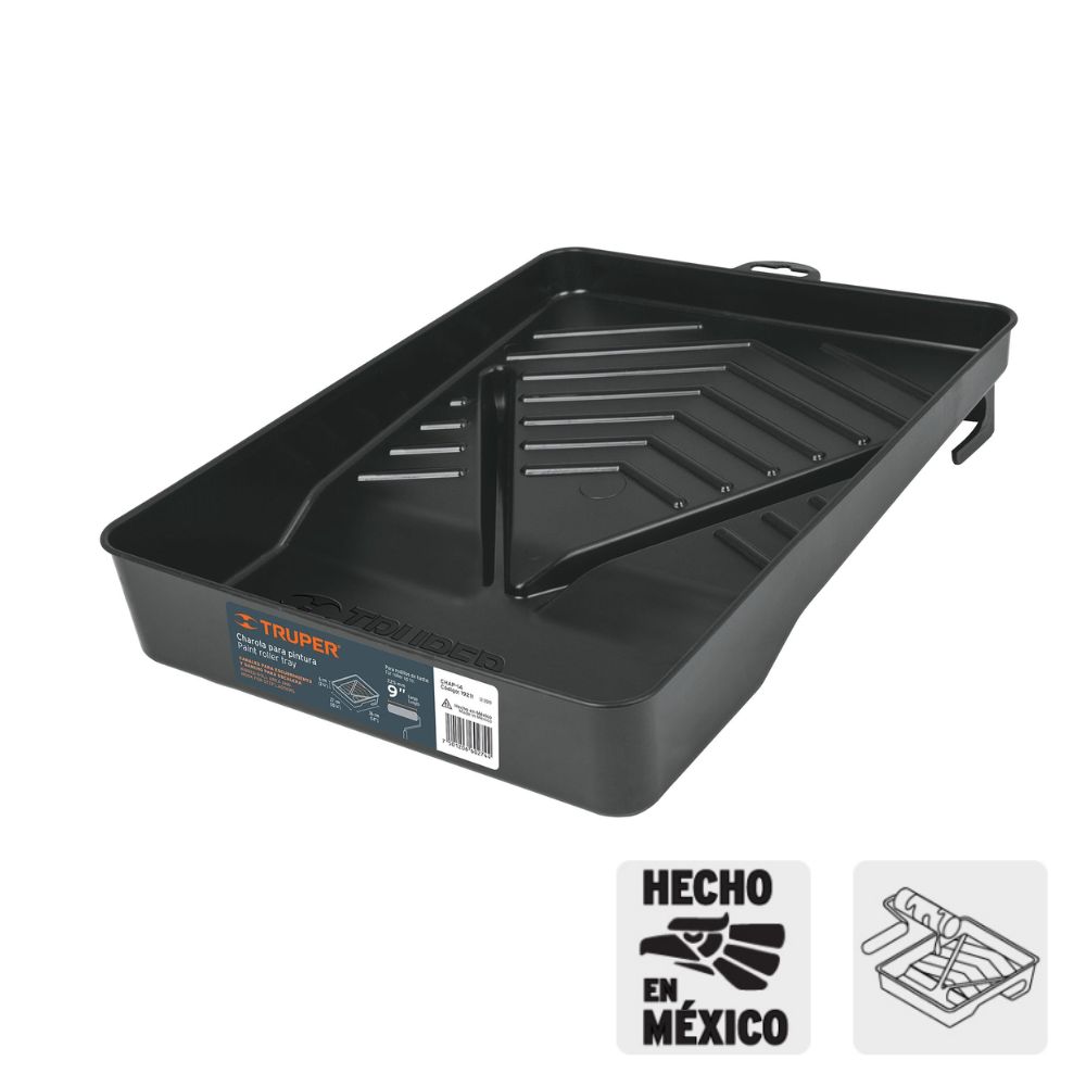 SKI - สกี จำหน่ายสินค้าหลากหลาย และคุณภาพดี | TRUPER 19211 ถาดรองลูกกลิ้งทาสี ขนาด 12นิ้ว x 14นิ้ว #CHAP-14