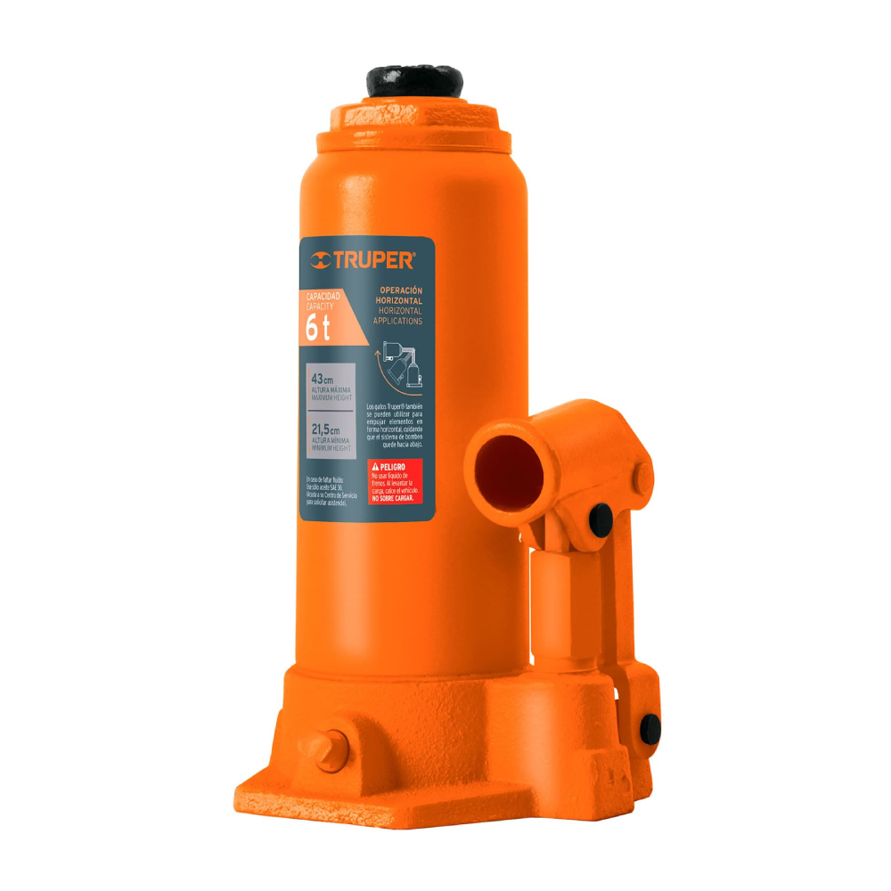 SKI - สกี จำหน่ายสินค้าหลากหลาย และคุณภาพดี | TRUPER 14814 แม่แรงกระปุก 6 ตัน (GAT-6)