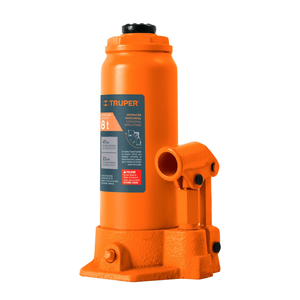 SKI - สกี จำหน่ายสินค้าหลากหลาย และคุณภาพดี | TRUPER 14816 แม่แรงกระปุก 8 ตัน (GAT-8)