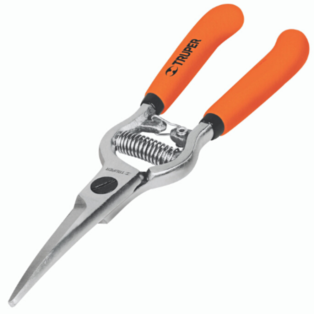 SKI - สกี จำหน่ายสินค้าหลากหลาย และคุณภาพดี | TRUPER 18457 กรรไกรตัดกิ่งผลไม้ปากโค้ง 8 นิ้ว (T-24) (กล่อง 3 ชิ้น)