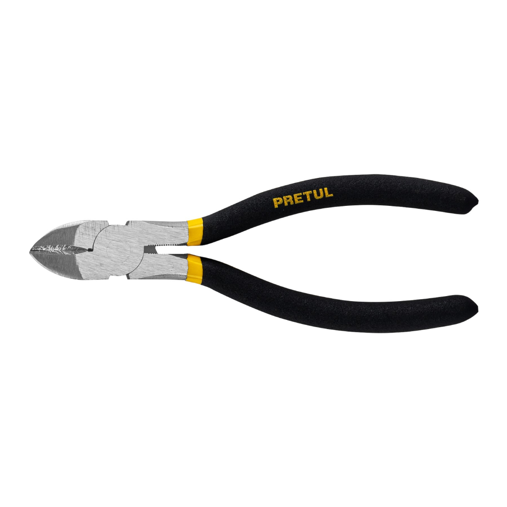 SKI - สกี จำหน่ายสินค้าหลากหลาย และคุณภาพดี | PRETUL 22636 คีมปากเฉียง 6นิ้ว(125mm) ด้ามหุ้มยาง [PCD-6P]