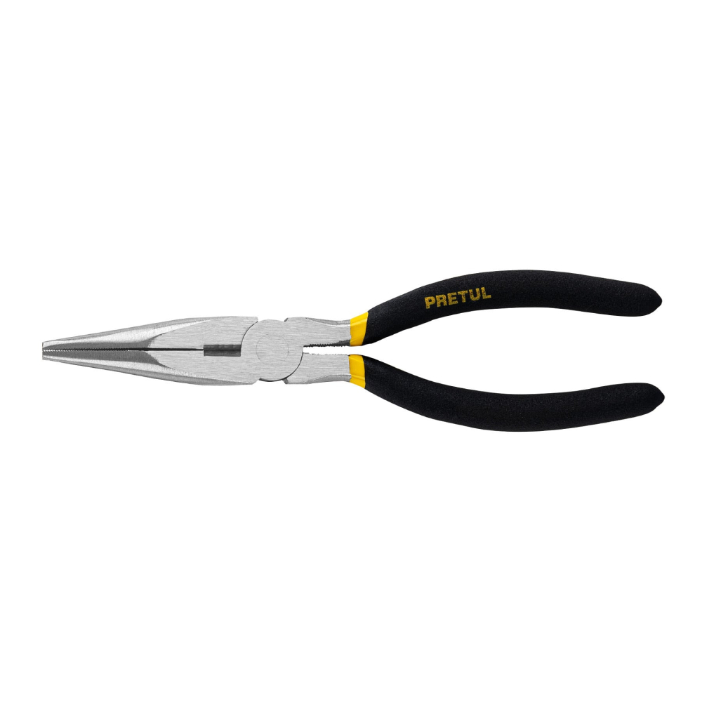 SKI - สกี จำหน่ายสินค้าหลากหลาย และคุณภาพดี | PRETUL 22627 คีมปากแหลม 8นิ้ว(200mm) ด้ามหุ้มยาง [PPC-8P]