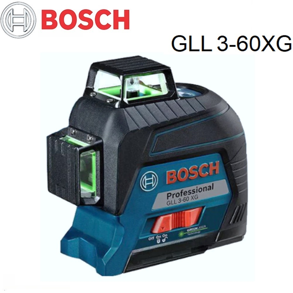 SKI - สกี จำหน่ายสินค้าหลากหลาย และคุณภาพดี | BOSCH GLL3-60 XG เลเซอร์กำหนดวัดแนวเส้น (60 เมตร) แสงเขียว #0601063ZK0