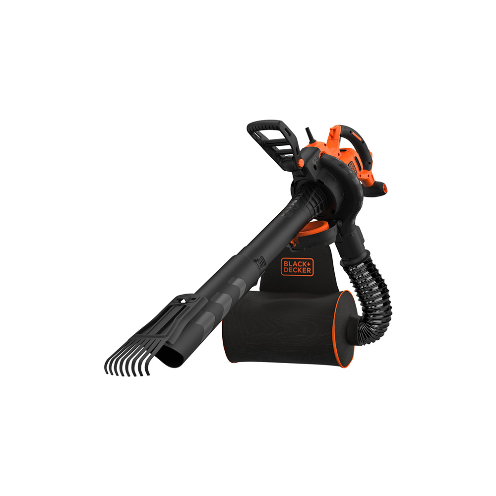 SKI - สกี จำหน่ายสินค้าหลากหลาย และคุณภาพดี | BLACK&DECKER BEBLV301-QS เครื่องเป่า-ดูด-บด เศษใบไม้ อเนกประสงค์ กำลัง 3000วัตต์ แบบแบ็คแพ็ค รุ่น BEBLV301-QS