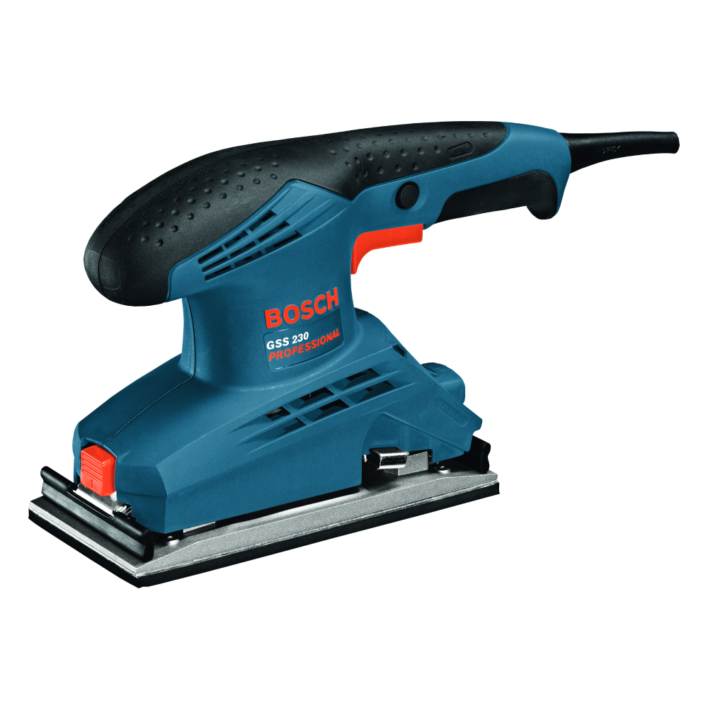 SKI - สกี จำหน่ายสินค้าหลากหลาย และคุณภาพดี | BOSCH GSS230 เครื่องขัดกระดาษทรายระบบสั่น 92x182 มม. 190 วัตต์ #06010700K0