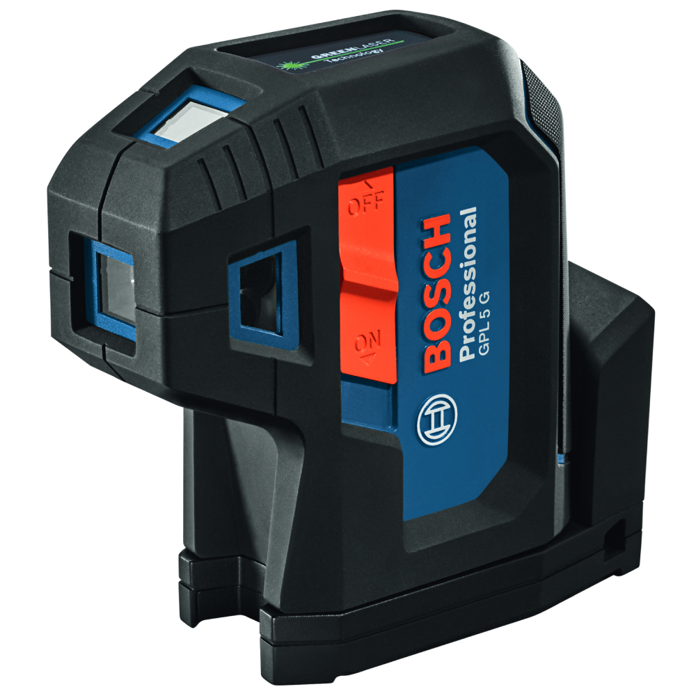 SKI - สกี จำหน่ายสินค้าหลากหลาย และคุณภาพดี | BOSCH GPL5G เครื่องกำหนดตำแหน่งเลเซอร์ 5 จุด #0601066P00
