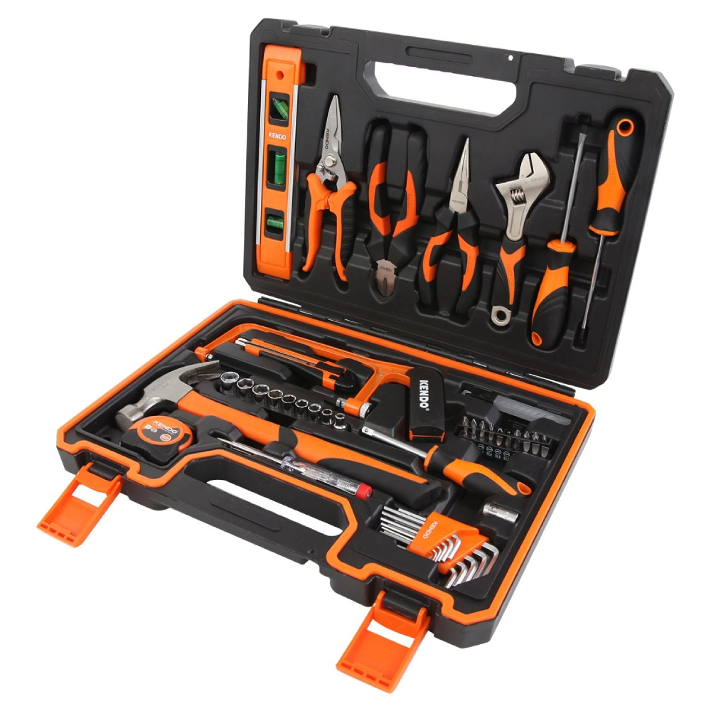 SKI - สกี จำหน่ายสินค้าหลากหลาย และคุณภาพดี | KENDO 90592 ชุดเครื่องมืออเนกประสงค์ 64 ชิ้น