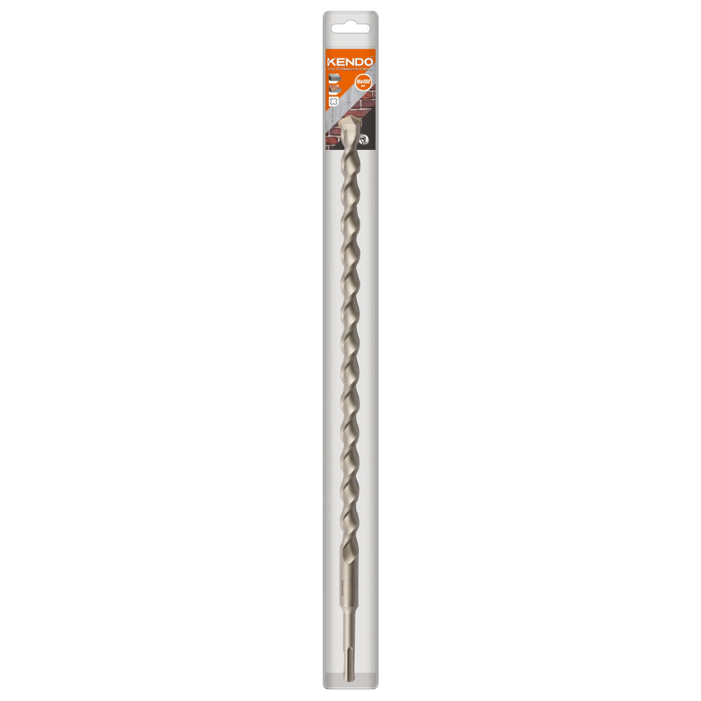 SKI - สกี จำหน่ายสินค้าหลากหลาย และคุณภาพดี | KENDO 16118704 ดอกสว่านโรตารี่ SDS PLUS 18 × 460mm (1 ดอก/แพ็ค)