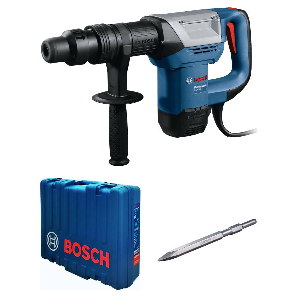SKI - สกี จำหน่ายสินค้าหลากหลาย และคุณภาพดี | BOSCH GSH500 (GEN 2) เครื่องสกัดทำลาย 1025W.(HEX) #06113386K0