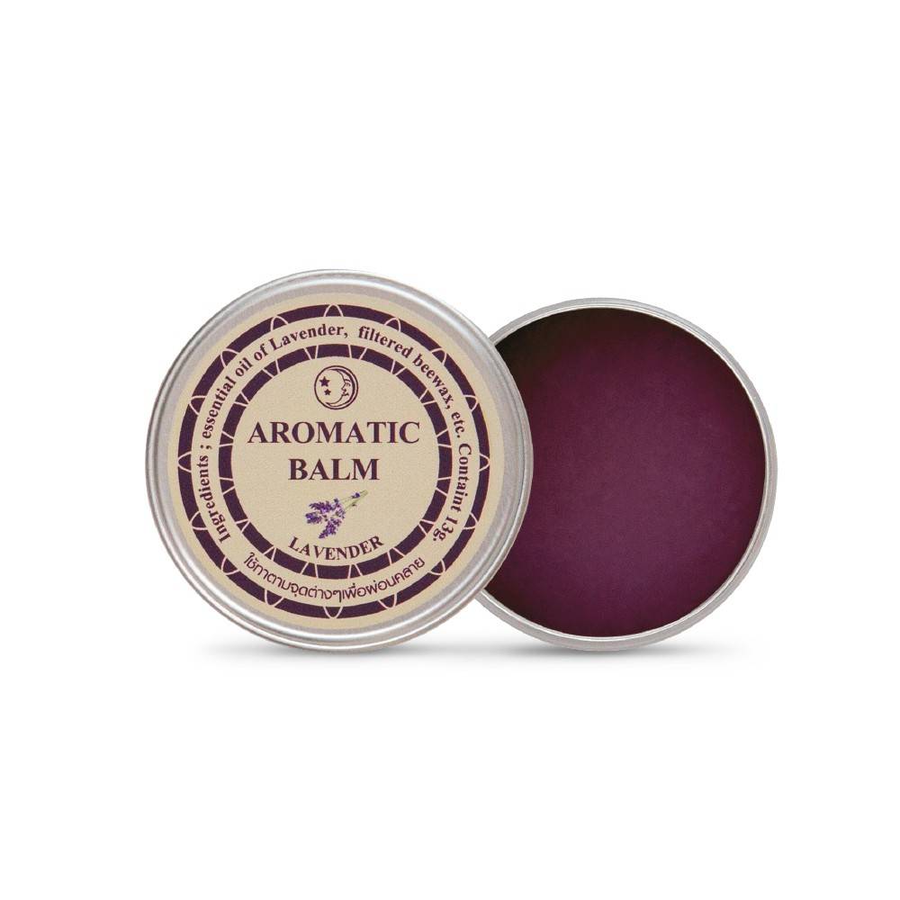 SKI - สกี จำหน่ายสินค้าหลากหลาย และคุณภาพดี | CHERAIM Aromatic Balm ยาหม่องสูตรเย็น ตราเฌอเอม กลิ่น Lavender ขนาด 13 กรัม