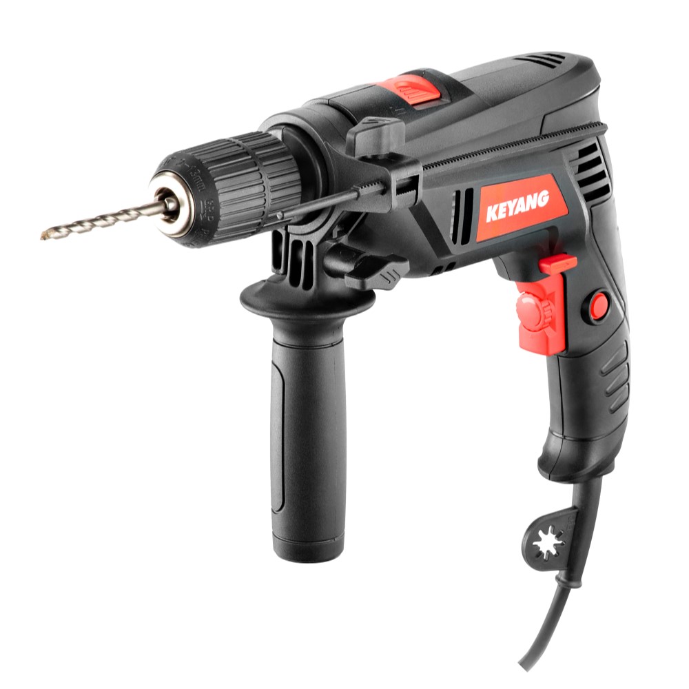 SKI - สกี จำหน่ายสินค้าหลากหลาย และคุณภาพดี | KEYANG ID13-710KL สว่านกระแทก 13mm 710W หัว Keyless