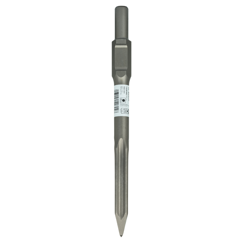 SKI - สกี จำหน่ายสินค้าหลากหลาย และคุณภาพดี | BOSCH ดอกสกัดแหลม HEX 2608690111 (30x400mm.) ลับคมในตัว ก้าน 6 เหลี่ยม