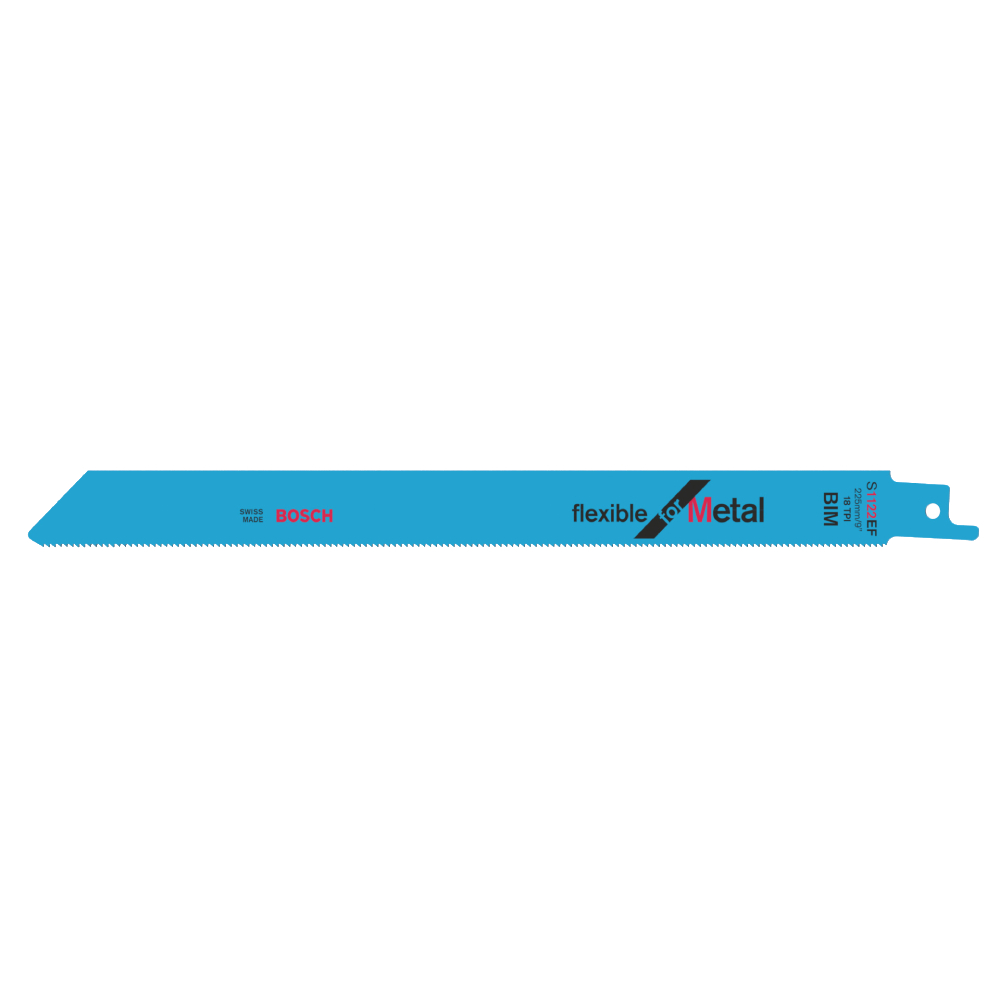 SKI - สกี จำหน่ายสินค้าหลากหลาย และคุณภาพดี | BOSCH S1122EF ใบเลื่อยเหล็ก ตัดหนา 1.5-4 มิล #2608656042 (2ใบ/แผง)