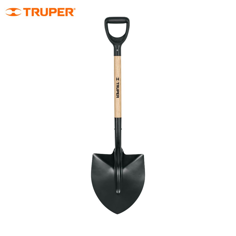 SKI - สกี จำหน่ายสินค้าหลากหลาย และคุณภาพดี | TRUPER 102206 พลั่ว ปลายแหลม ด้ามจับตัว Y [PPH-PE] #T-1000