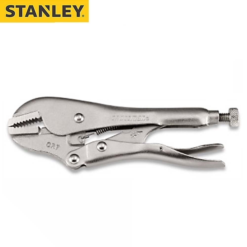 SKI - สกี จำหน่ายสินค้าหลากหลาย และคุณภาพดี | STANLEY #84-370-1-23 คีมล็อคปากตรง 7นิ้ว (SPE)