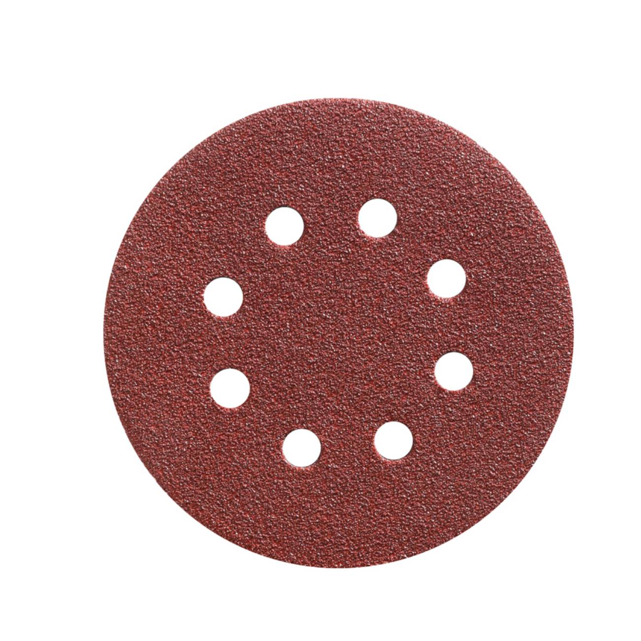 SKI - สกี จำหน่ายสินค้าหลากหลาย และคุณภาพดี | BOSCH 2608621579 - 5นิ้ว P80 8รู กระดาษทรายกลมหลังสักหลาด E-446