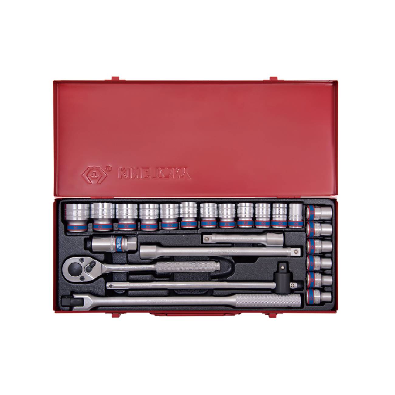 SKI - สกี จำหน่ายสินค้าหลากหลาย และคุณภาพดี | KINGTONY 4026MR บ๊อกชุด 1/2-12P-24 ตัวชุด (10-32mm.)