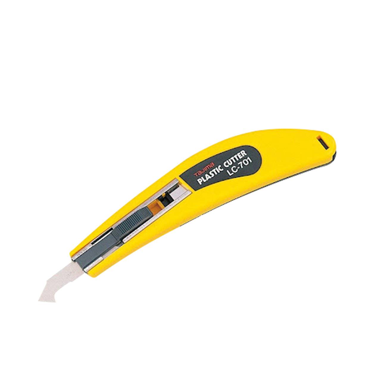 SKI - สกี จำหน่ายสินค้าหลากหลาย และคุณภาพดี | TAJIMA LC-701 คัตเตอร์ด้ามพลาสติกหุ้มเหล็ก