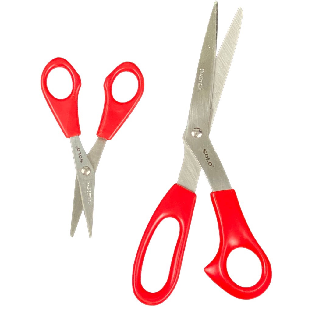 SKI - สกี จำหน่ายสินค้าหลากหลาย และคุณภาพดี | SOLO 8446 กรรไกร 2 ตัว Code 3869 (6 อัน/ก)