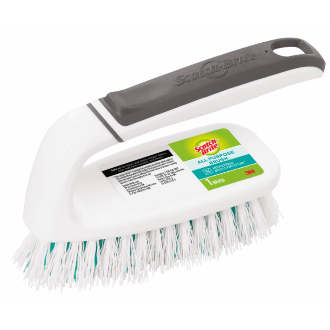 SKI - สกี จำหน่ายสินค้าหลากหลาย และคุณภาพดี | 3M สก๊อตช์-ไบรต์ #7100169164 แปรงขัดอเนกประสงค์ ทรงเตารีด (6ชิ้น/ลัง) 70007015186