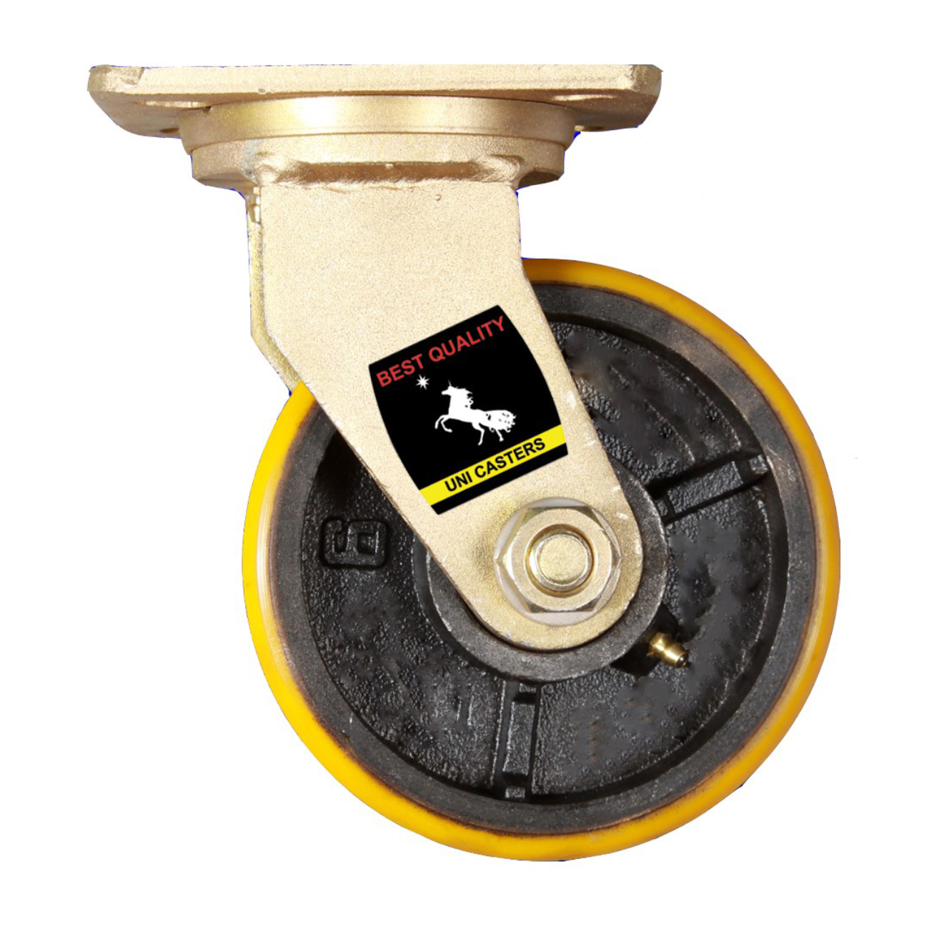 SKI - สกี จำหน่ายสินค้าหลากหลาย และคุณภาพดี | UNI Caster ล้อยูรีเทนเป็น รุ่นงานหนัก โครงเหล็ก หนา 8 มิล 4นิ้ว