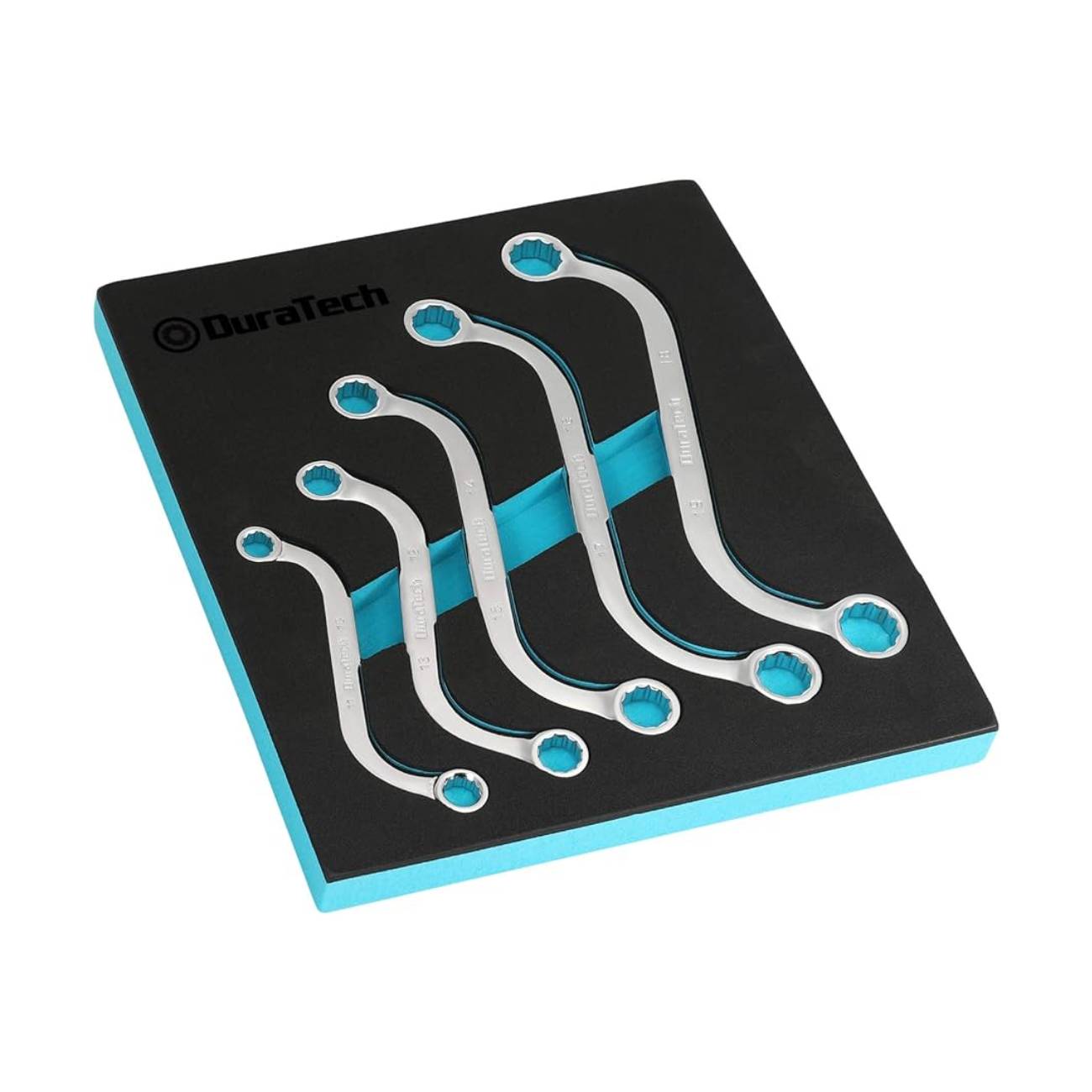 SKI - สกี จำหน่ายสินค้าหลากหลาย และคุณภาพดี | Duratech DTSSW05M ชุดประแจแหวนโค้งตัว S 5 ชิ้น