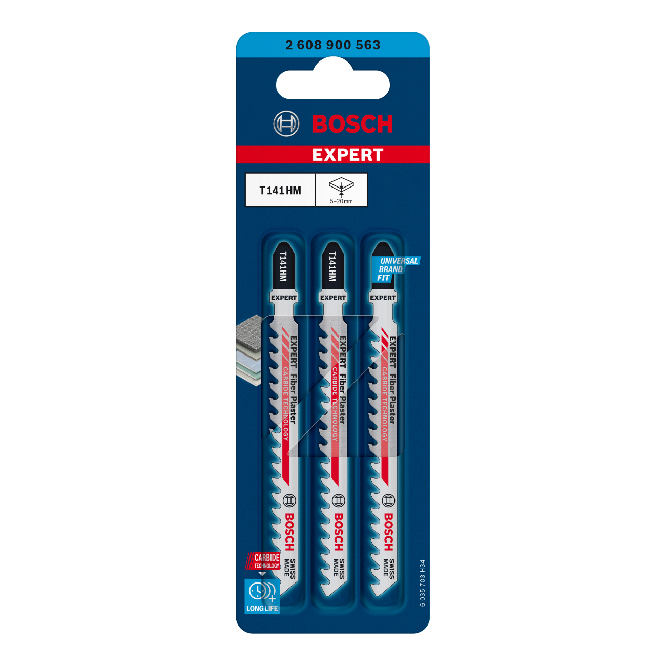 BOSCH ชุดใบเลื่อย RBE-3ER T141HM #2608900563