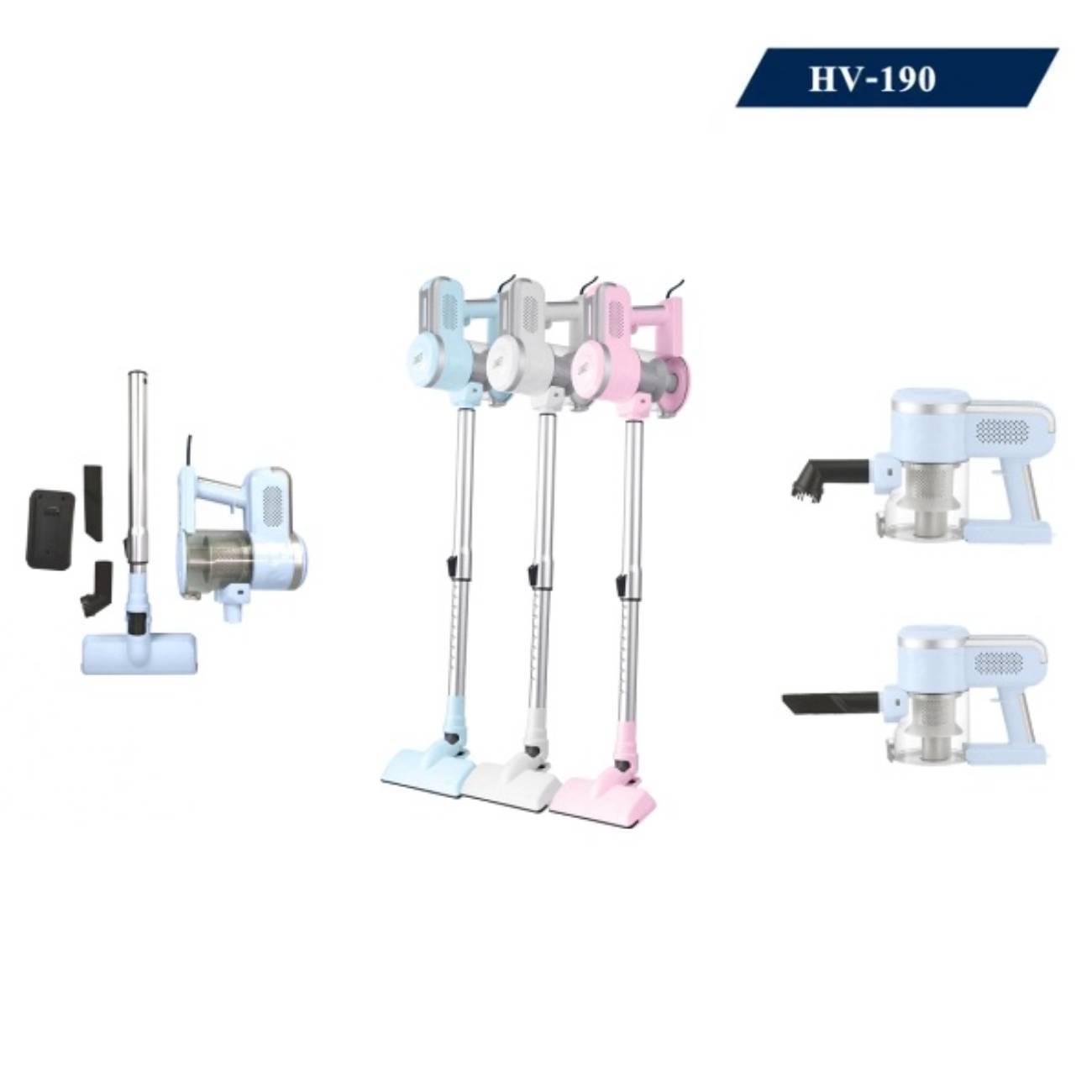 OTTO HV-190 เครื่องดูดฝุ่น(สีชมพู)