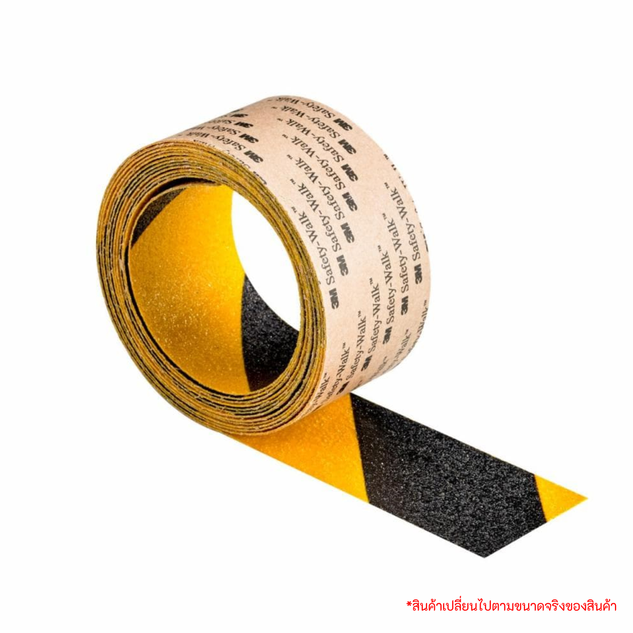 SKI - สกี จำหน่ายสินค้าหลากหลาย และคุณภาพดี | 3M 70071660206 SAFETY-WALK™เทปกันลื่นความหยาบสูง รุ่น 613 สีดำ/เหลือง, 1นิ้ว X 60ฟุต, ราคาต่อม้วน, 4 ม้วน/กล่อง
