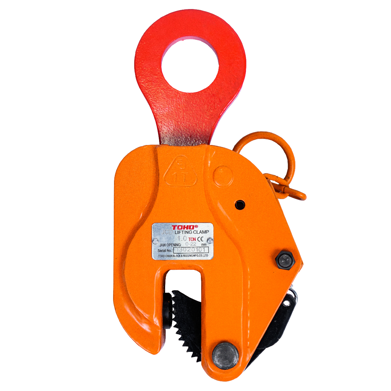 SKI - สกี จำหน่ายสินค้าหลากหลาย และคุณภาพดี | TOHO JCD-3.2 คลิปจับยกเหล็กแผ่นแนวตรง รับน้ำหนัก 3.2 ตัน