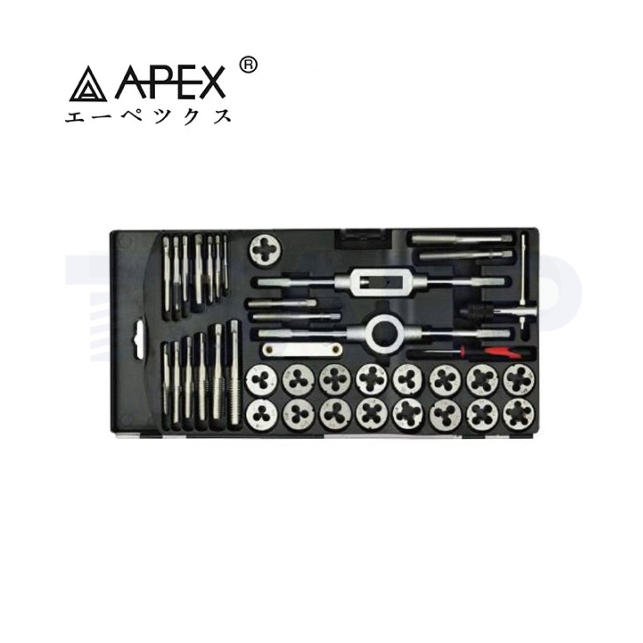 SKI - สกี จำหน่ายสินค้าหลากหลาย และคุณภาพดี | APEX ต๊าปเกลียว 39 ตัวชุด 3-12mm.