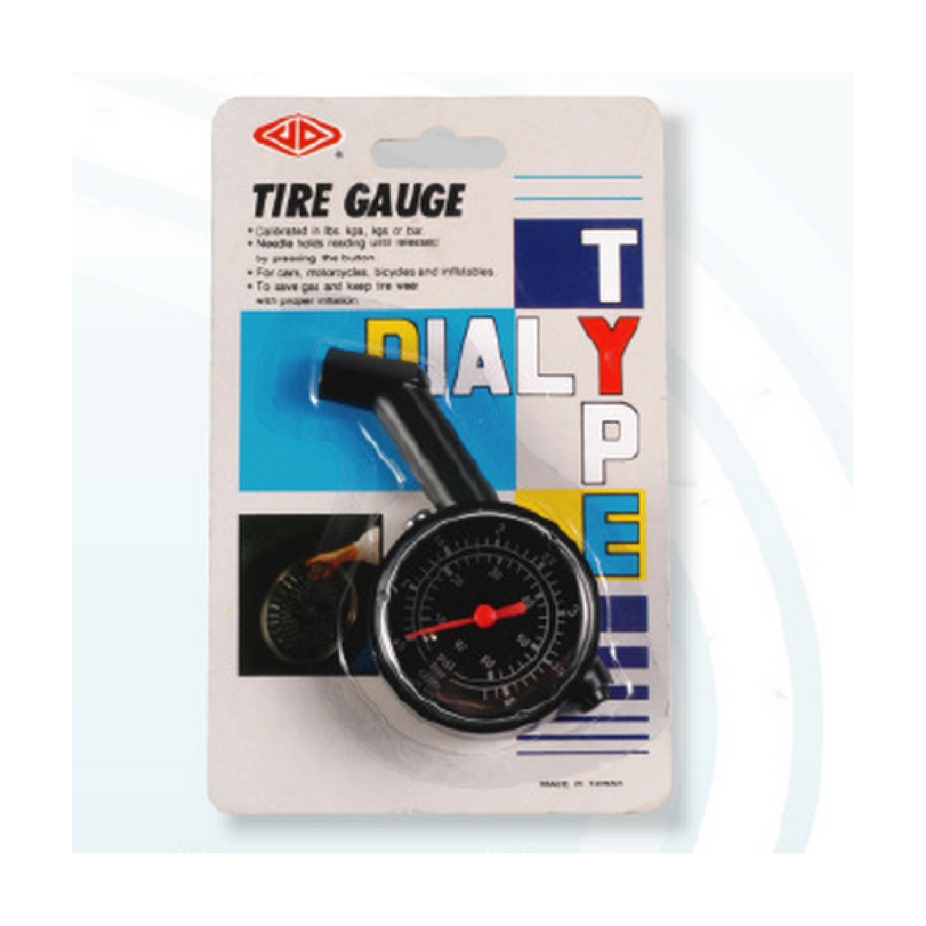 SKI - สกี จำหน่ายสินค้าหลากหลาย และคุณภาพดี | BCP เกย์วัดลมนาฬิกาหน้าปัดดำ No.Jd-3214 (10-60P)