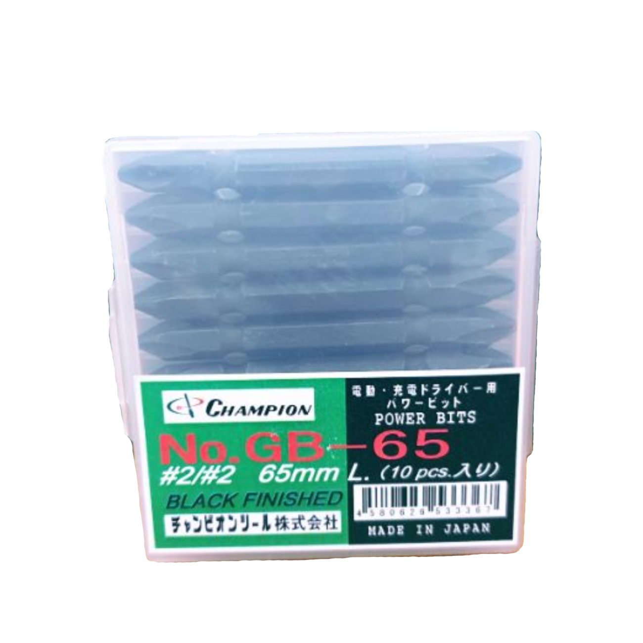 SKI - สกี จำหน่ายสินค้าหลากหลาย และคุณภาพดี | CHAMPION ดอกไขควงลม 2หัว แฉก 2x65mm สีดำ
